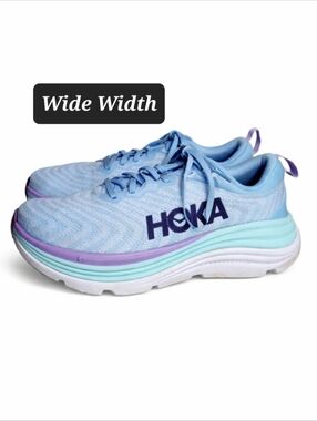 HOKA Gaviota 5 Blue Stability Running Shoes Cushioned Support Sneakers